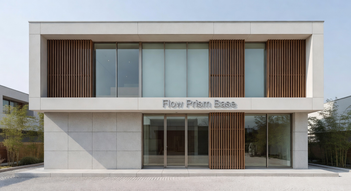 Flow Prism Base オフィスビル外観